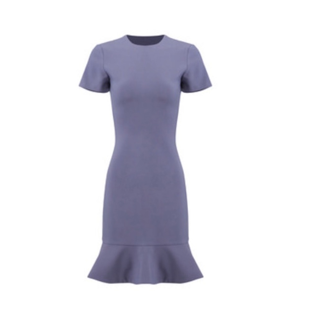 LIKELY Beckett Ruffle Hem Dress